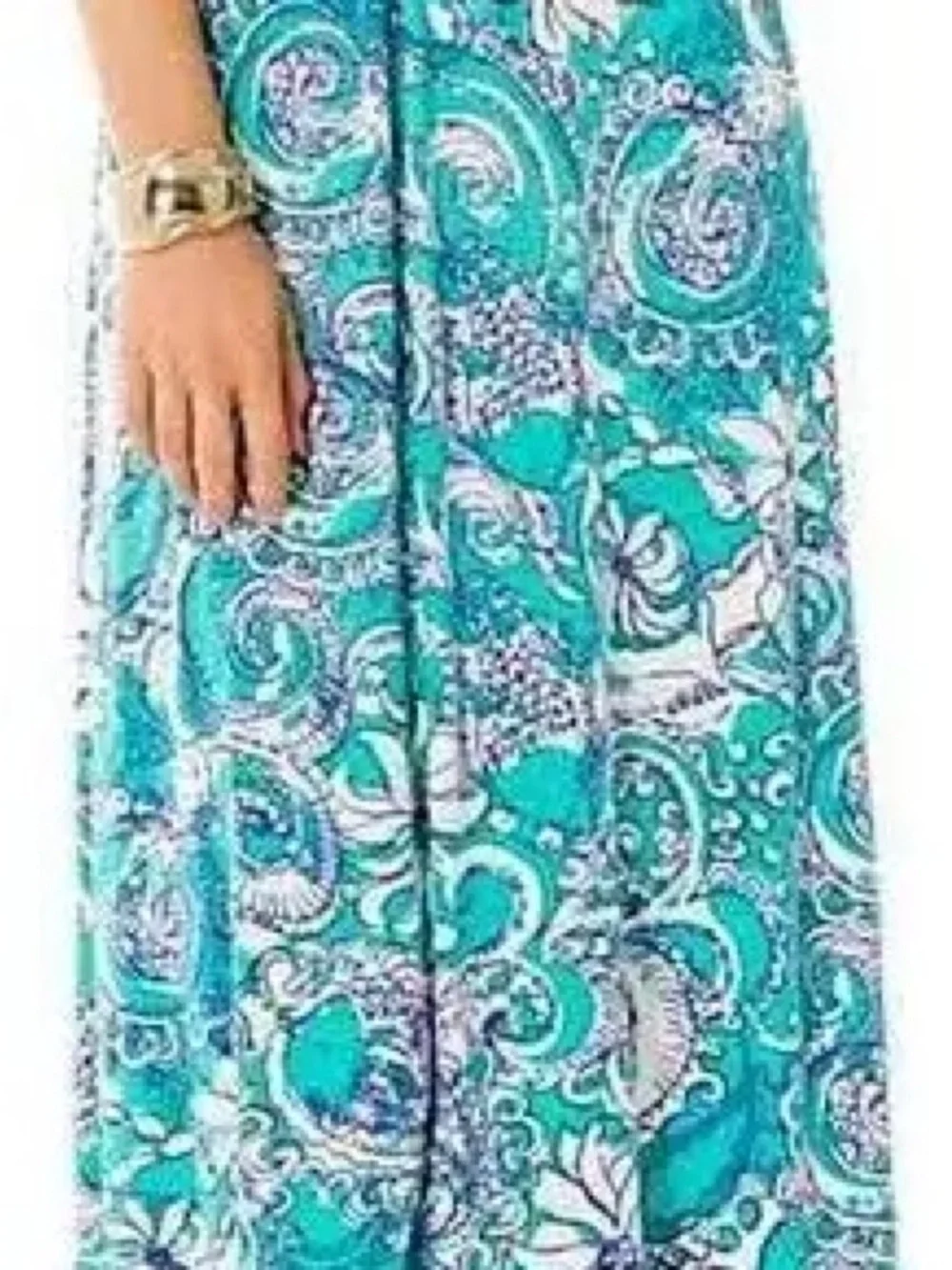 Lilly Pulitzer Holbrook Strapless Maxi Dress - Picture 3 of 6
